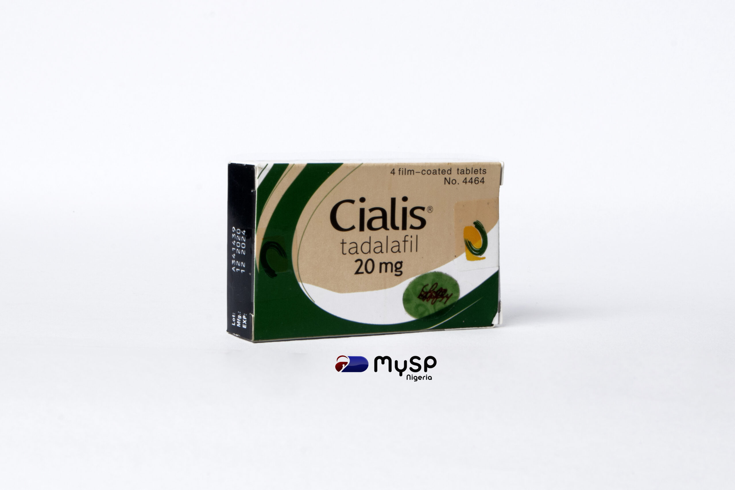 It contains Tadalafil
 	It enhances erection up to 48hrs
 	It delays ejaculation
 	Cialis lasts longer than Viagra and food does not affect Cialis whereas Viagra’s effectiveness can be decreased with food.
 	Direction of Use: One tablet is to be taken after food, one hour before sex
