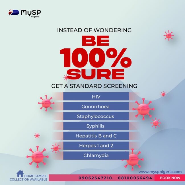 Standard STI testing