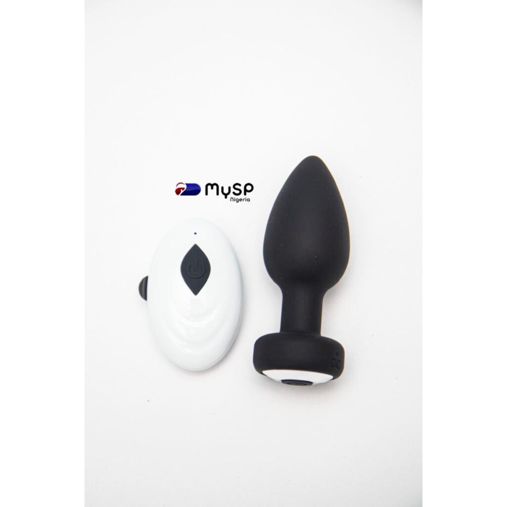 Small anal plug with strong vibration 
 	Very quiet when in use
 	Small pointed head, easy to enter without pain
 	Remote control 
 	It is soft, smooth and waterproof.
 	Medical grade silicone