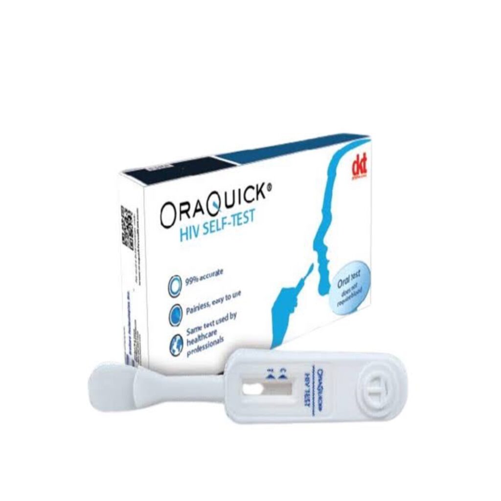Detects HIV within 20-40 minutes.
 	Very easy & pain free
 	Use of saliva swab
 	It is two per order