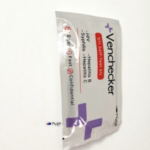 Venchecker 4 in 1 STI Self-Test Kit /HIV, Hepatitis B, Hepatitis C & Syphilis/
